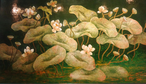 Ngắm nhìn 'Quốc sắc liên hoa' của Nguyễn Như Quang